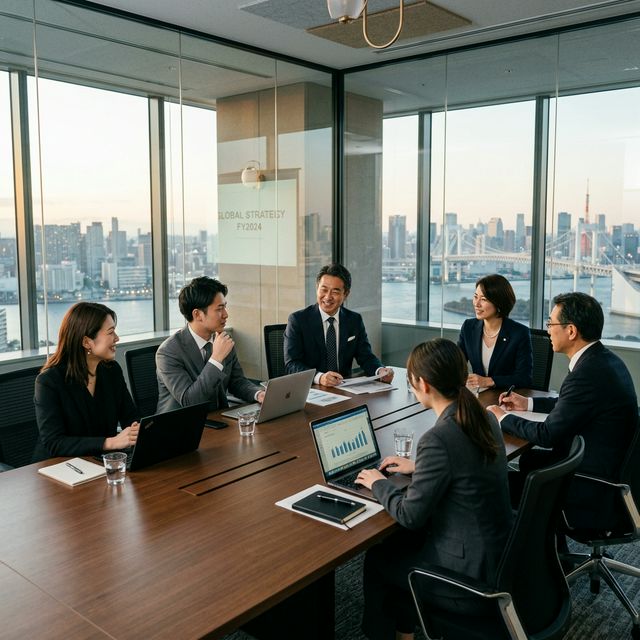 Japanese management team
